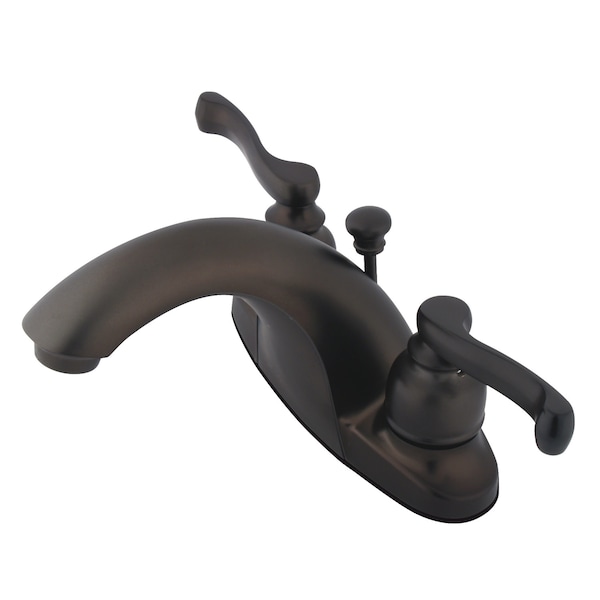 4" Centerset Bathroom Faucet, Oil Rubbed Bronze